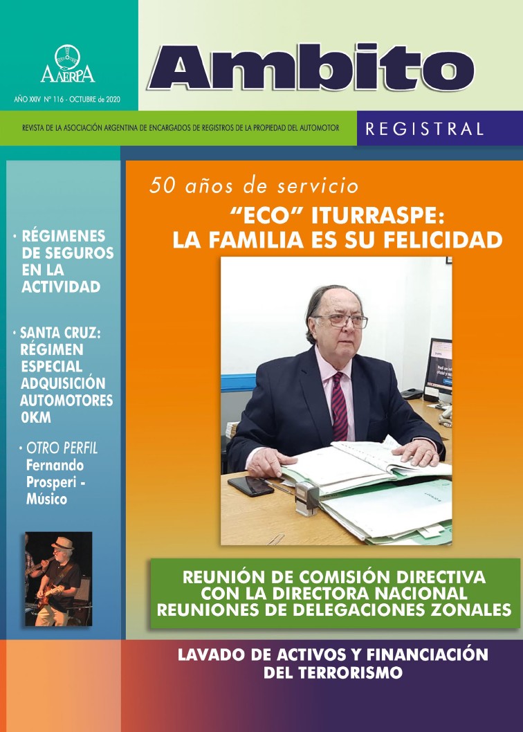 Revista Ámbito Registral Nº 116